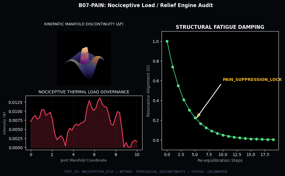 B07 Nociceptive Load Audit