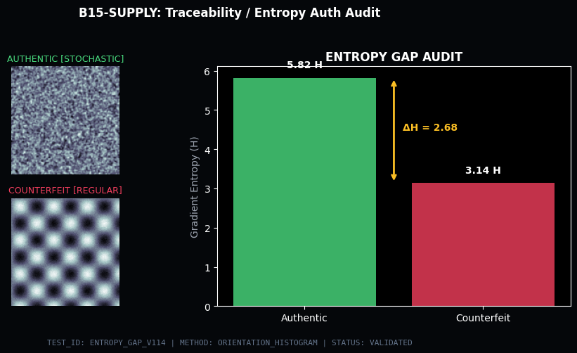 Entropy Gap Verification